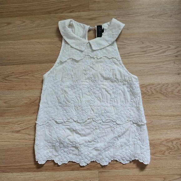 TOPSHOP white top - Picture 1 of 4